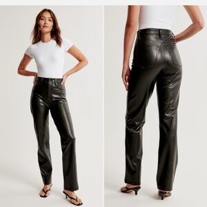 Vegan Leather Pants